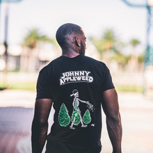Load image into Gallery viewer, Johnny Appleweed Black T-Shirt